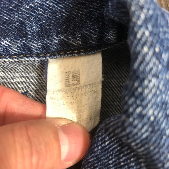 Vintage Lawman Cropped Denim Jacket - Picture 9 of 12